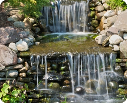 Pond, Waterfall & Water Garden Landscaping